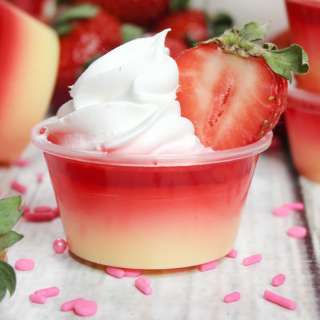 Strawberry Jello Shots - 3 Ways