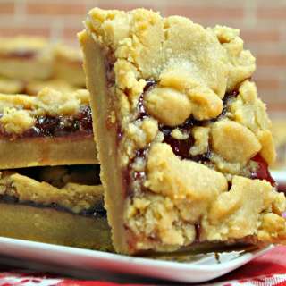 Peanut Butter and Jelly Bars