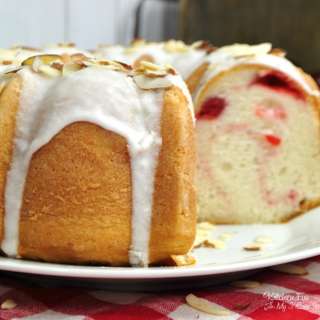 Cherry Almond Bundt Cake