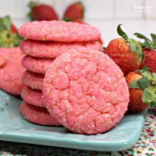 Strawberry Champagne Cookies