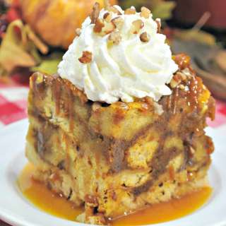 Pumpkin French Toast Casserole