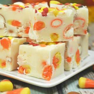 Candy Corn Fudge