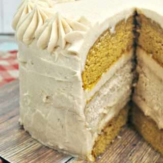 Pumpkin Cheesecake Cake