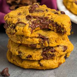 Pumpkin Chocolate Chip Cookies