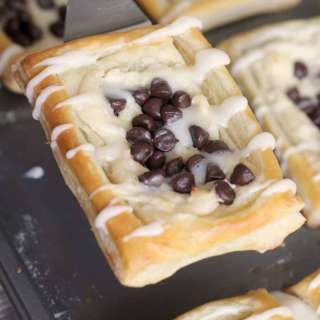 Chocolate Cream Cheese Danishes