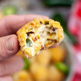 Air Fryer Jalapeño Popper Bites
