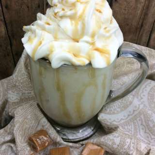 Salted Caramel Bourbon Milkshake