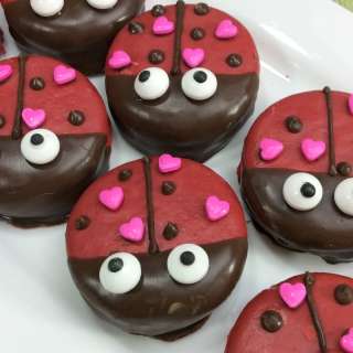 Love Bug Ladybug Cookies