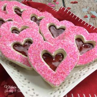 Valentine Sandwich Cookies