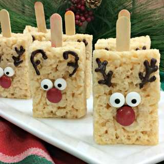 Reindeer Rice Krispie Treats