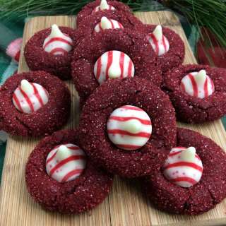 Red Velvet Kiss Cookies