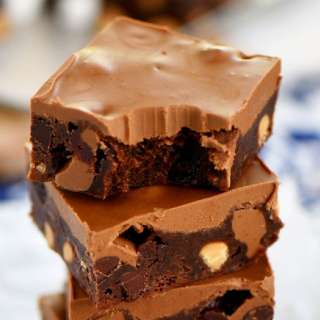 Milk Chocolate Peanut Butter Brownies