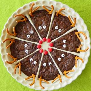 Reindeer Brownies