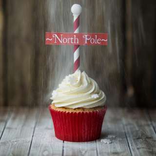 North Pole Cupcakes