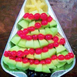 Christmas Tree Fruit Tray