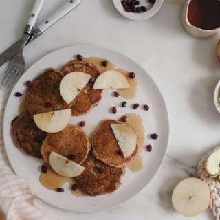 Spelt Apple Pancakes