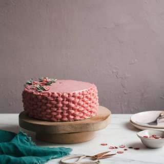 Cranberry Chestnut Cake