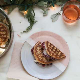 Brie and Cranberry Sandwich