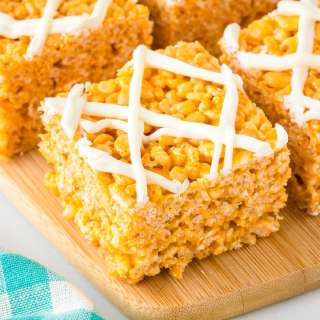 Pumpkin Spice Rice Krispie Treats