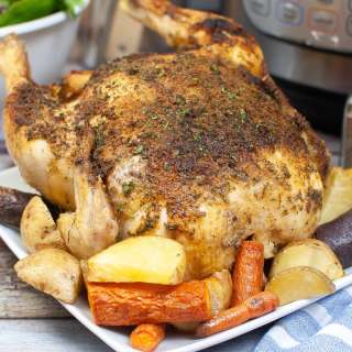 Instant Pot Whole Chicken With Rotisserie Seasonings
