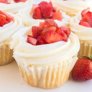 Strawberry Shortcake Cupcakes