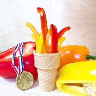 Olympic Torch Snack For Kids