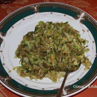 Brussels Sprouts with Caramelized Shallots