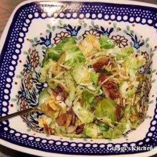 Brussels Sprouts with Bacon and Garlic