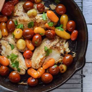 Skillet Tilapia with Tomatoes