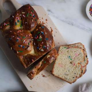 Funfetti Brioche Bread