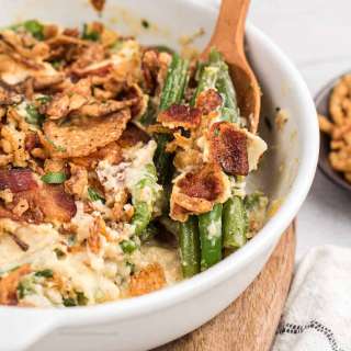 Green Bean Casserole With Bacon