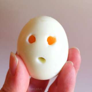 Halloween Ghost Hard Boiled Egg Party Snacks