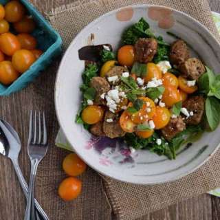 Sausage, Kale and Tomato Power Bowl