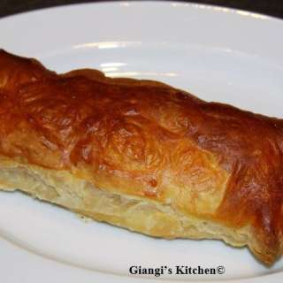 Turkey and Cheese Puff Pastry