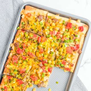 Sausage Breakfast Pizza
