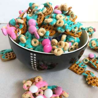 Troll's Inspired Birthday Party Snack Mix Recipe