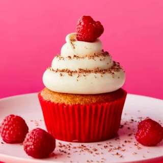 Raspberry Cream Cheese Cupcakes
