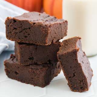 2 Ingredient Pumpkin Brownies