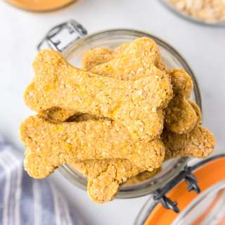 Peanut Butter Cookies For Dogs