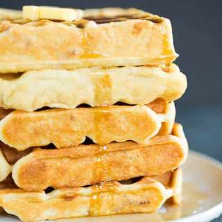 Brown Sugar-Bacon Buttermilk Waffles