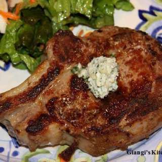 Steak with Lemon-Orange Horseradish Butter
