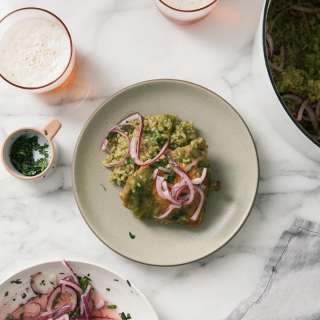 Peruvian Green Arroz con Pollo Recipe