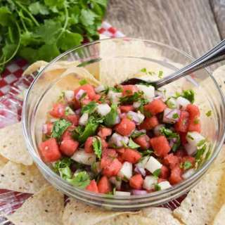 Watermelon and Jicama Salsa