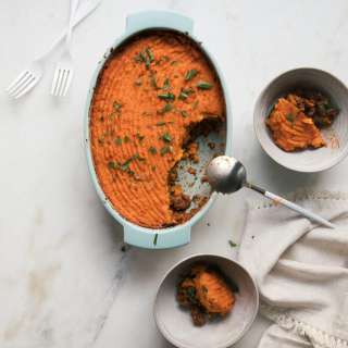Sweet Potato Shepherd’s Pie (#Whole30)