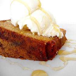Honey-Vanilla Sour Cream Pound Cake