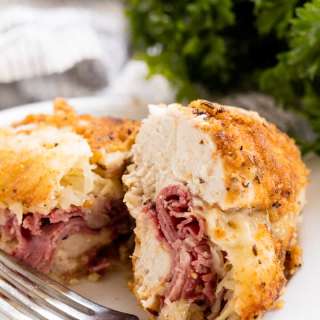 Reuben Stuffed Chicken