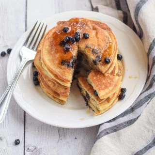 Paleo Blueberry Pancakes