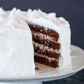 Traditional Devil's Food Cake