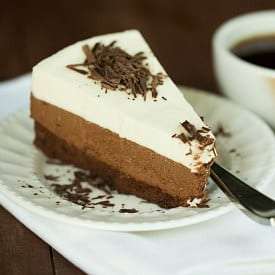 Triple Chocolate Mousse Cake