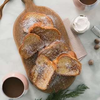 Eggnog French Toast